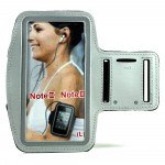 Wholesale Samsung Galaxy Note 4 3 2 Sports Armband (Silver)